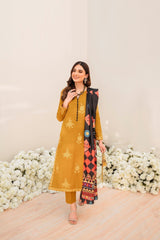 Panache Apparel Stitched Kurta Collection-Sunflora