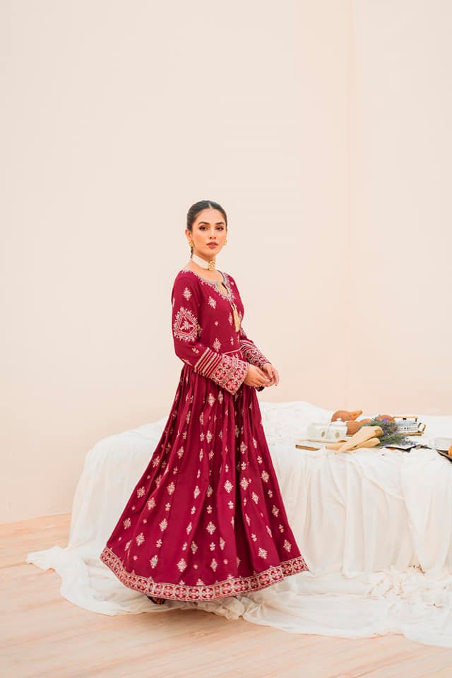Winter Basics by Panache Apparel Stitched Collection-Rosa