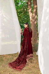 Panache Apparel Stitched Velvet Collection-Dur-e-Fishaan
