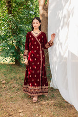 Panache Apparel Stitched Velvet Collection-Dur-e-Fishaan