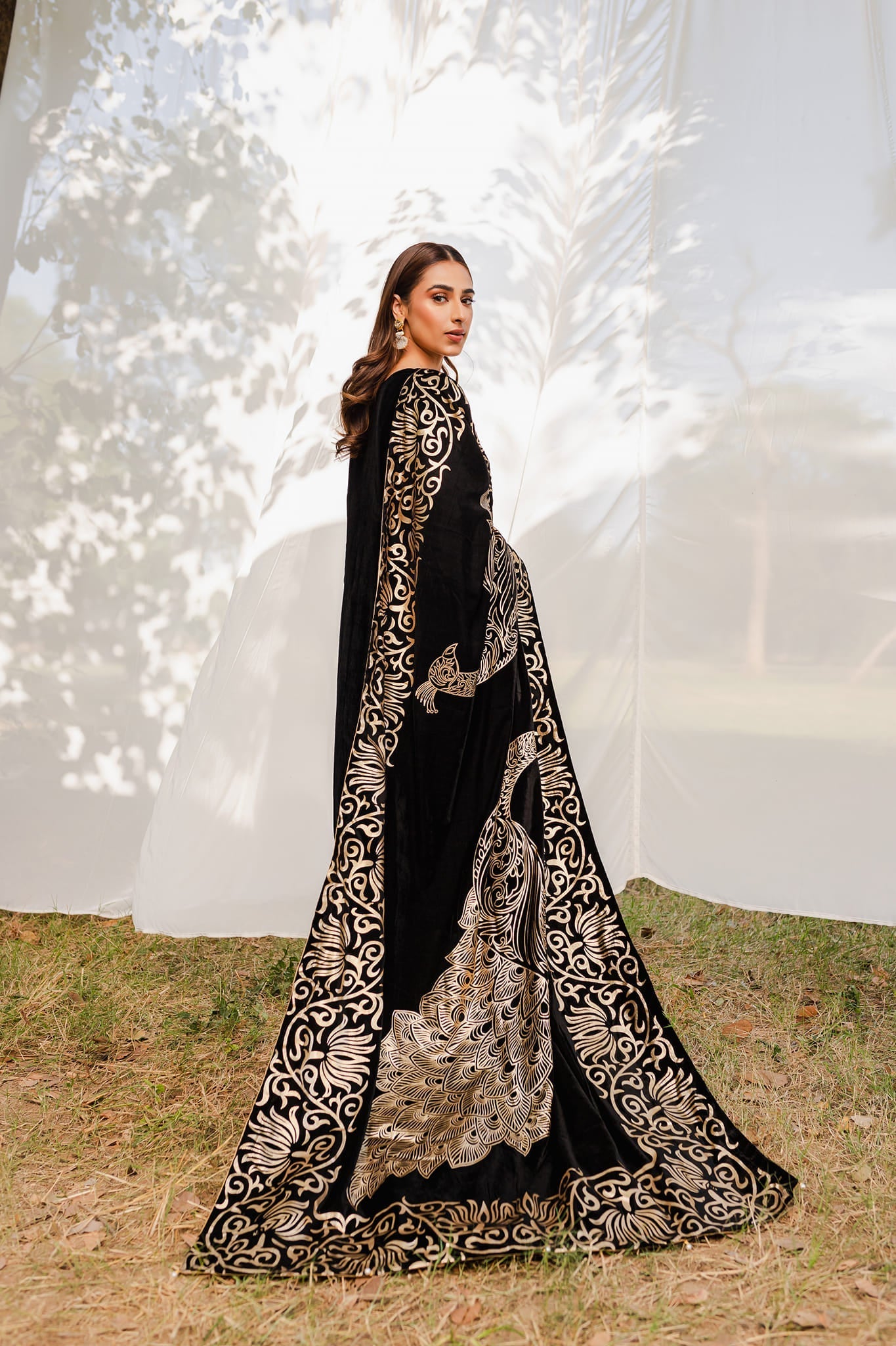 Panache Apparel Stitched Velvet Collection-Raqs