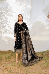 Panache Apparel Stitched Velvet Collection-Raqs