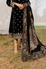 Panache Apparel Stitched Velvet Collection-Raqs