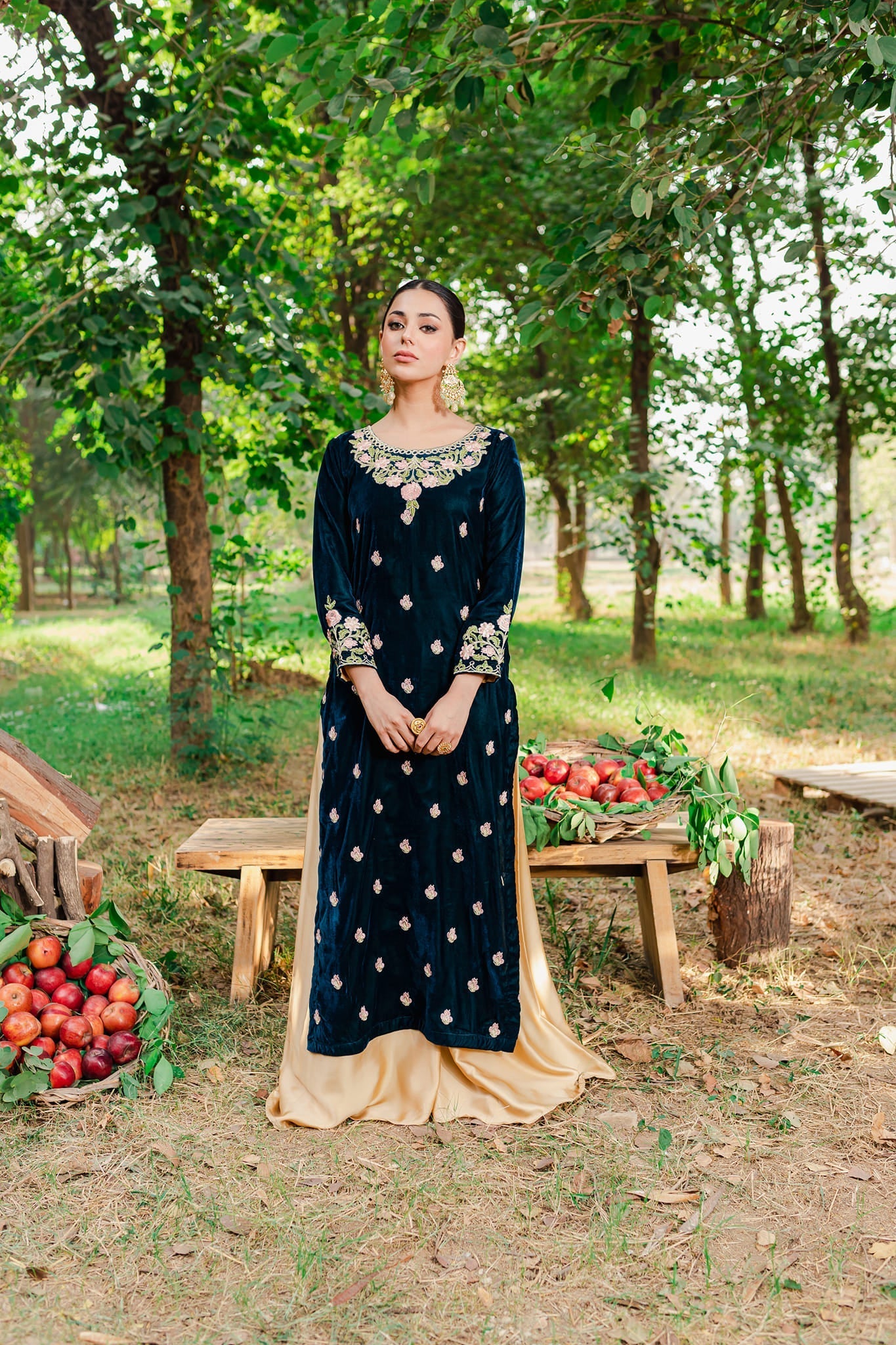 Panache Apparel Stitched Velvet Collection-Ezel