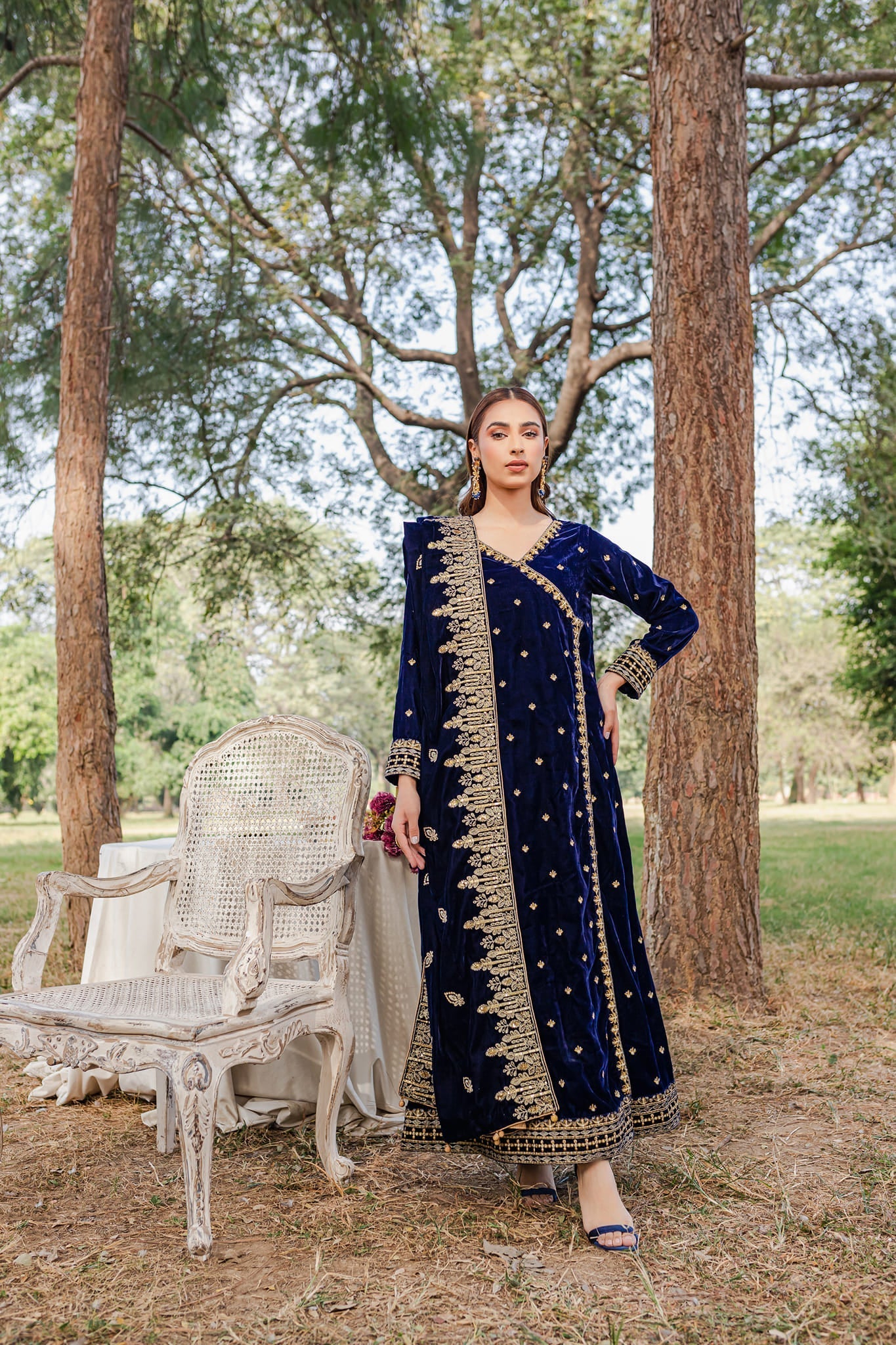 Panache Apparel Stitched Velvet Collection-Lamisa