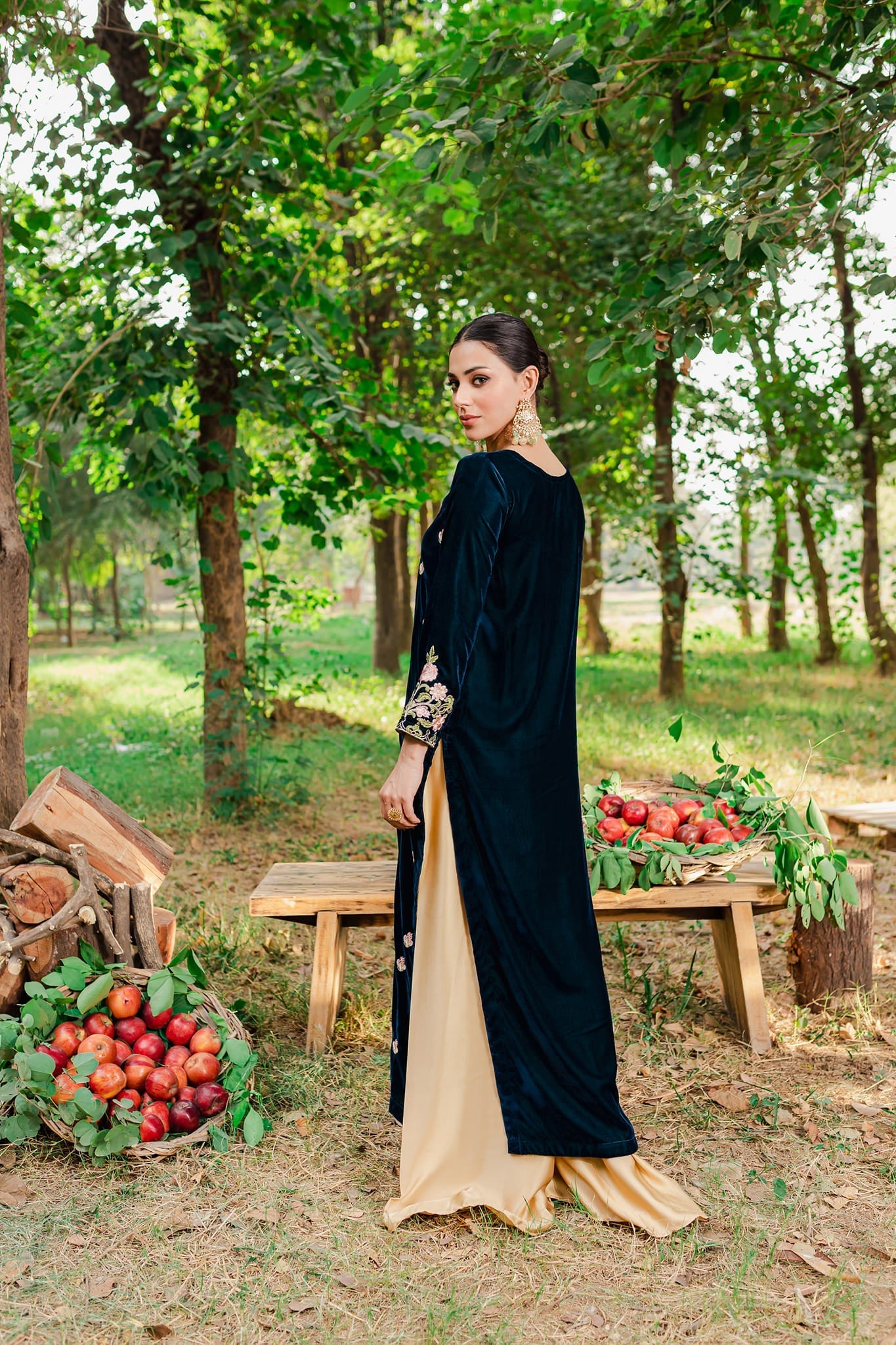 Panache Apparel Stitched Velvet Collection-Ezel