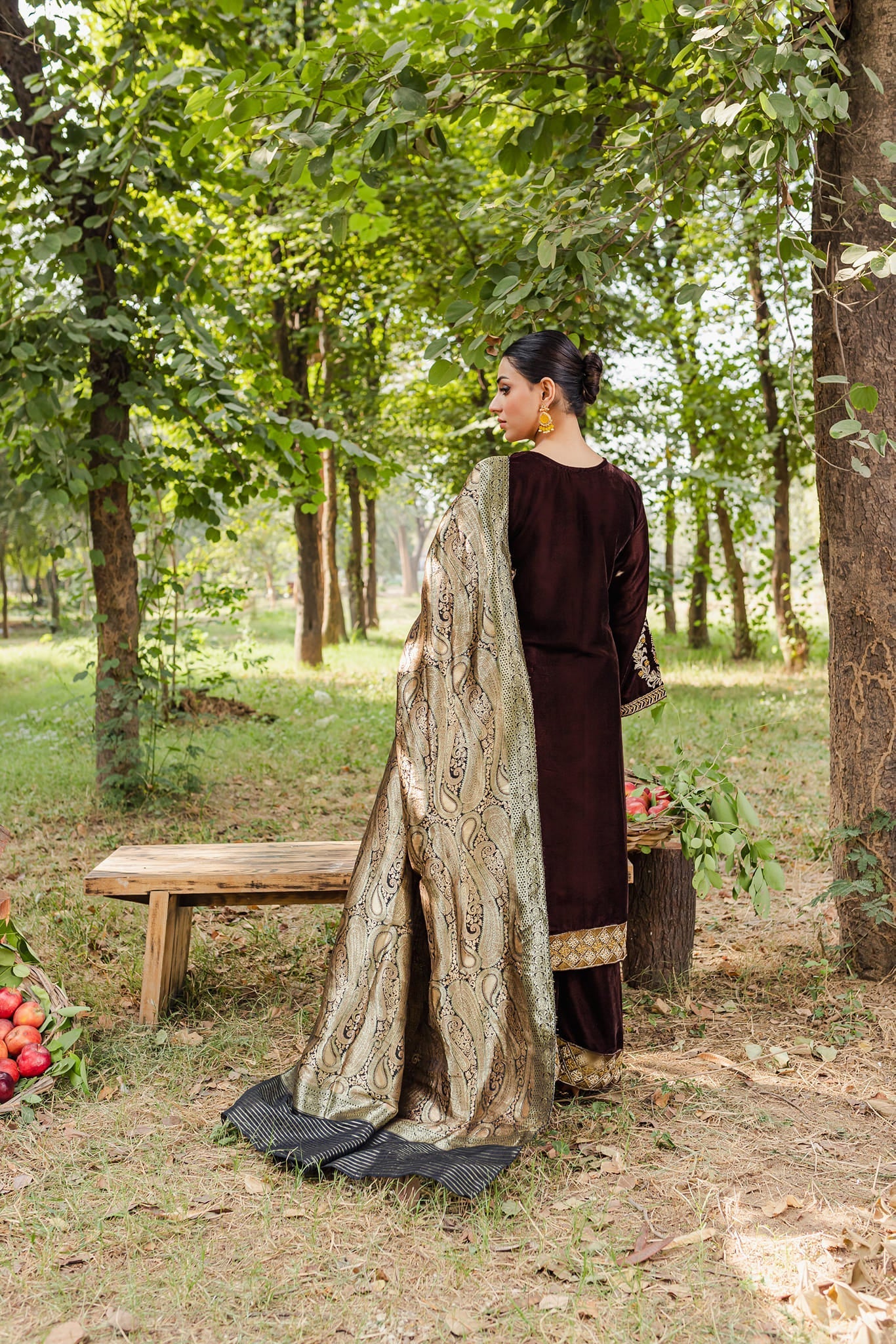Panache Apparel Stitched Velvet Collection-Ladaan