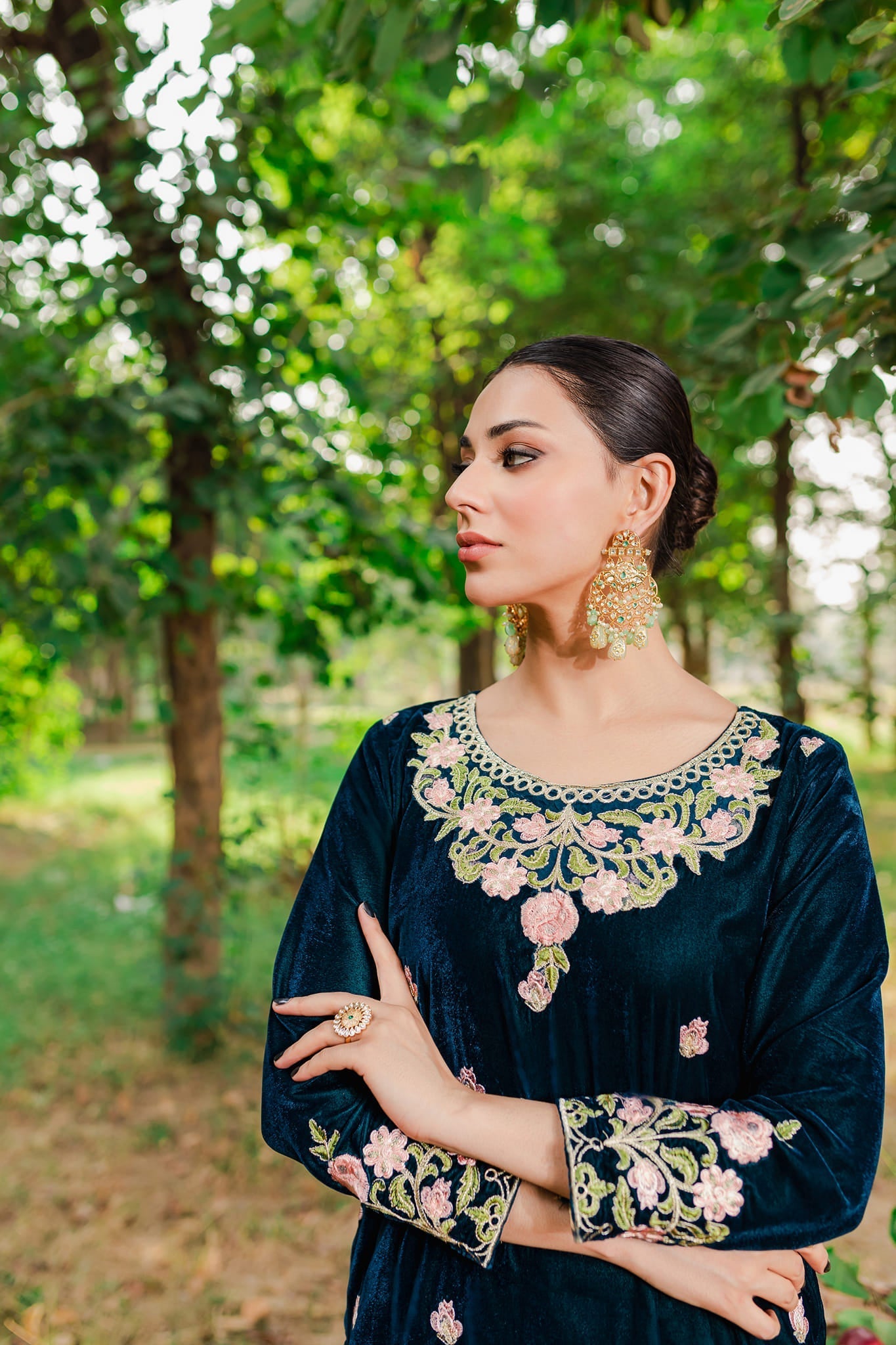 Panache Apparel Stitched Velvet Collection-Ezel
