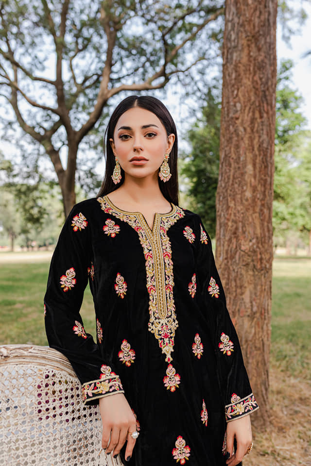 Panache Apparel Stitched Velvet Collection-Jorah