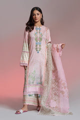 The Affordables By Mariam Malik Stitched 3 Piece Digital Printed Lawn Collection'2025-Floral Grace