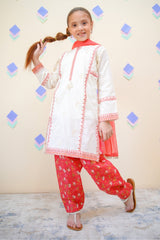 Shanzey Stitched 3 Piece Emb Lawn Farshi Edit Collection'2025-SHK-4432