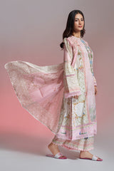 The Affordables By Mariam Malik Stitched 3 Piece Digital Printed Lawn Collection'2025-Floral Grace