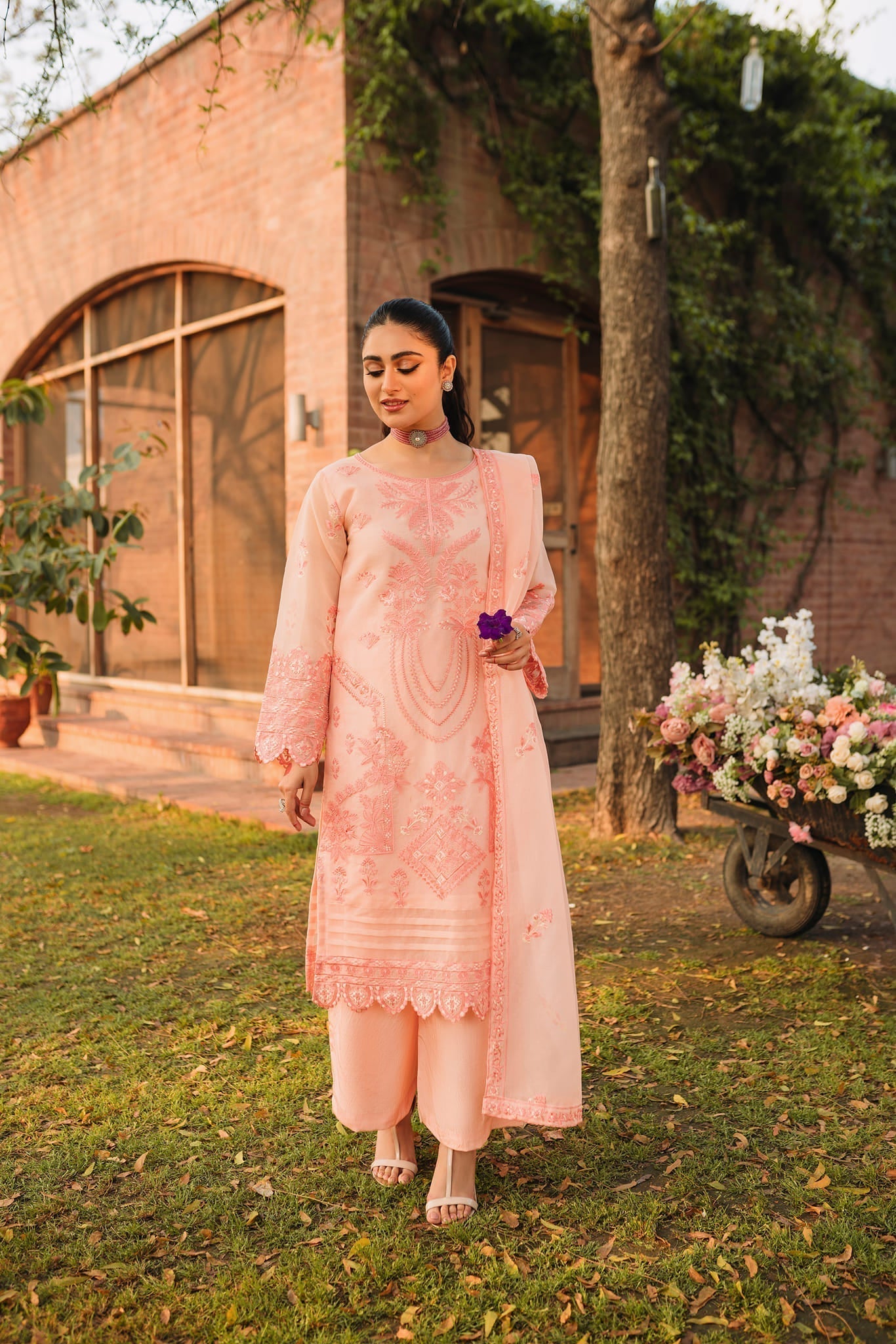 Panache Apparel Stitched Shirt Collection-Resham