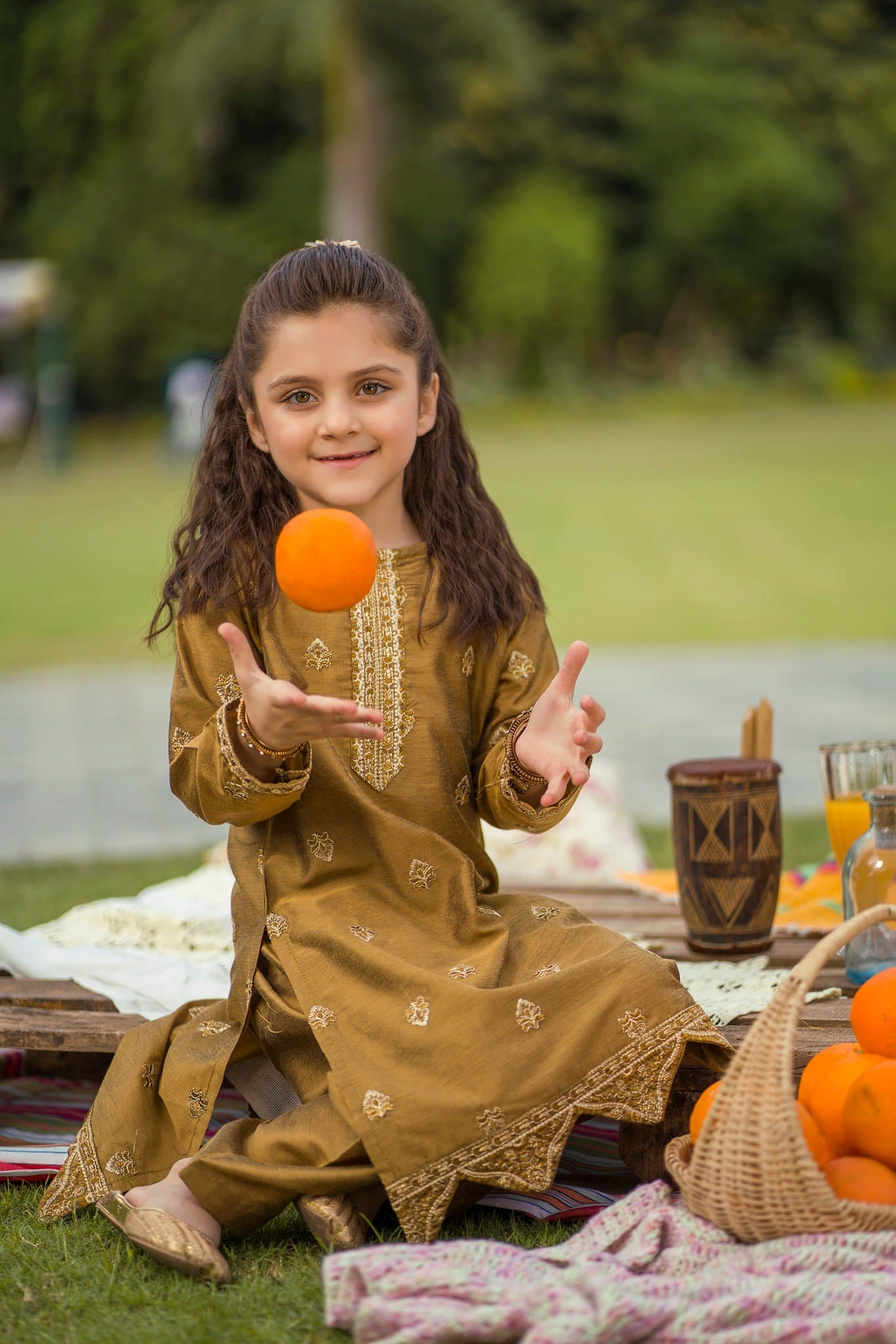 Panache Apparel Stitched Kids Collection-Henna
