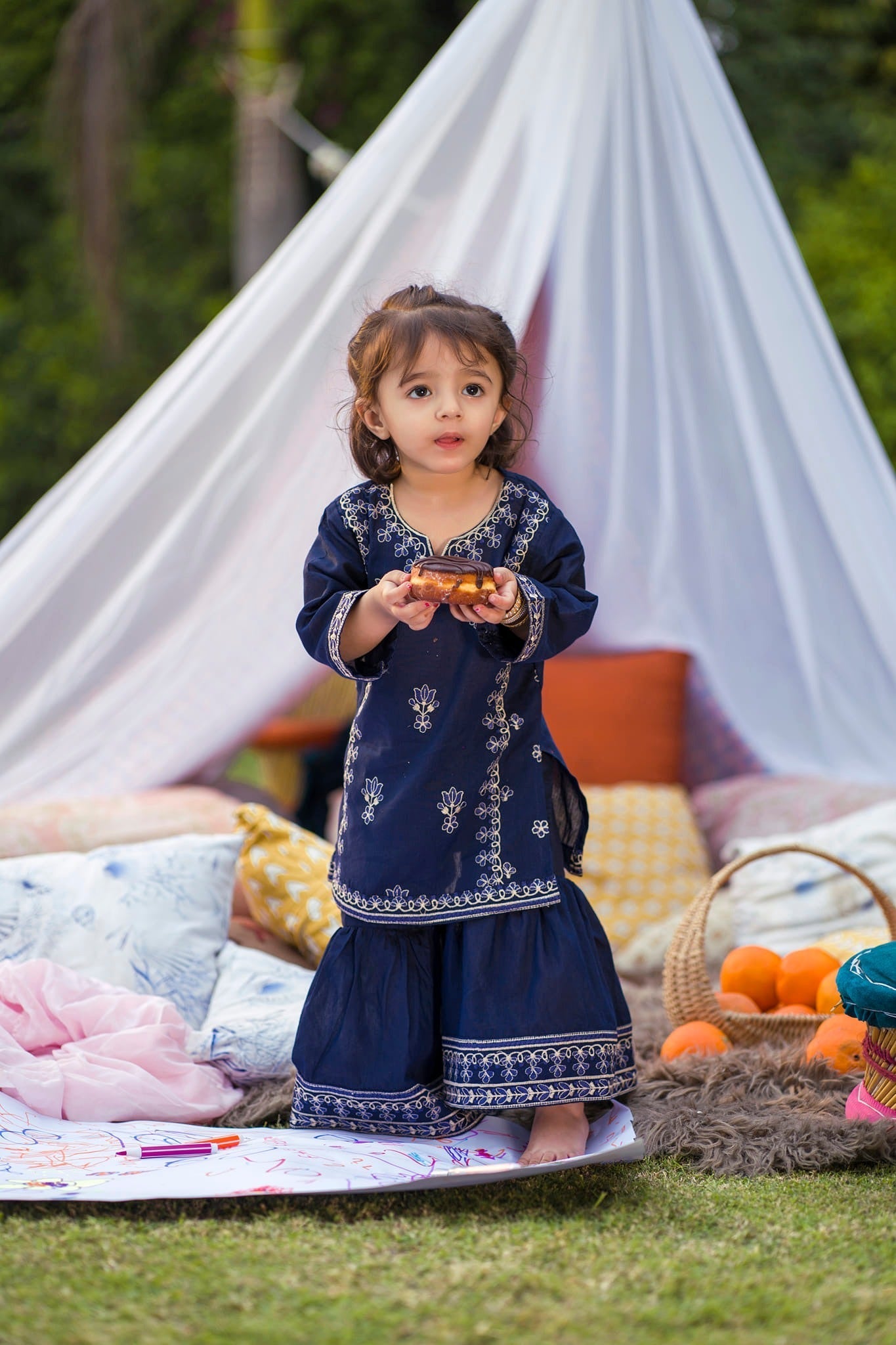 Panache Apparel Stitched Kids Collection-Grana