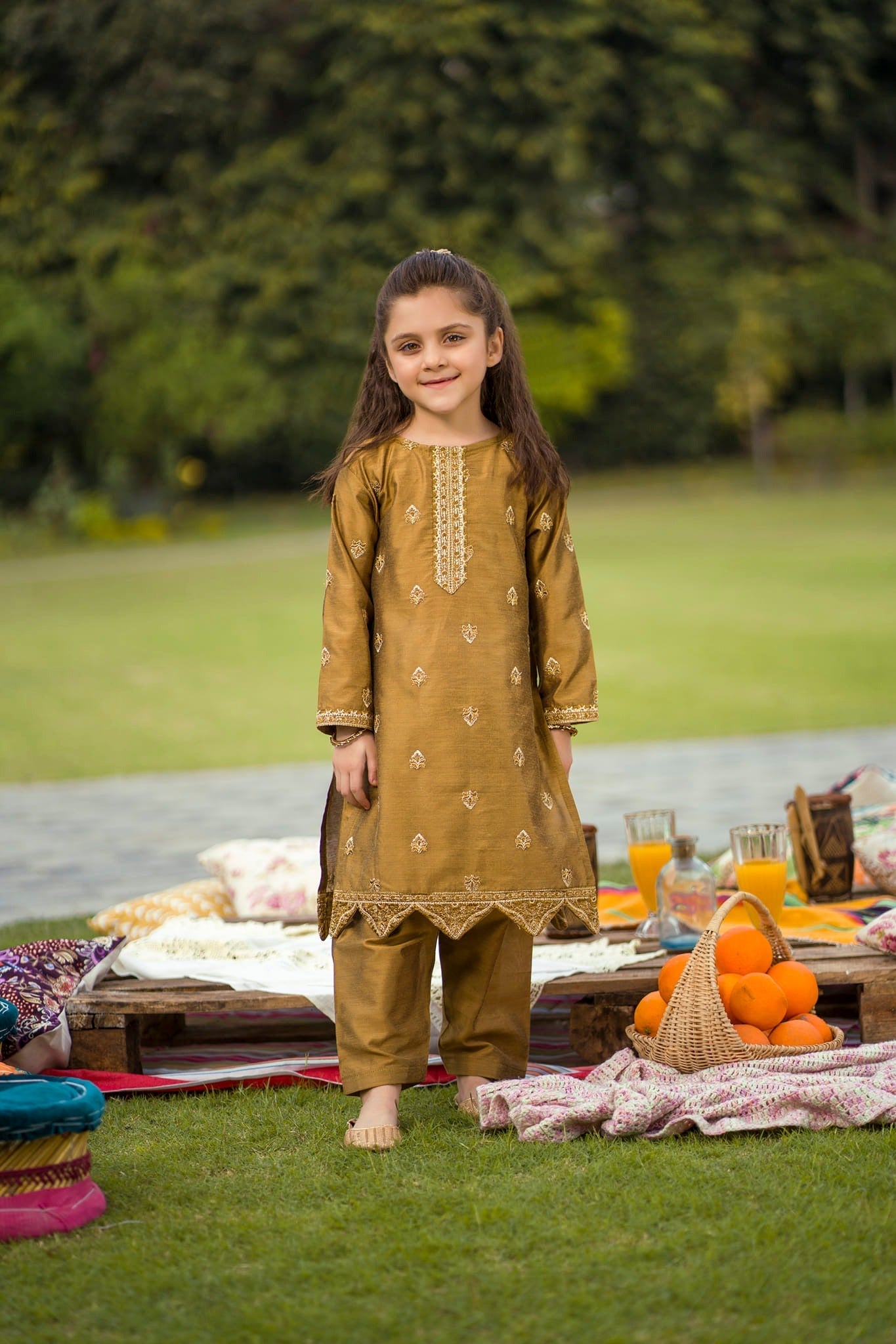 Panache Apparel Stitched Kids Collection-Henna
