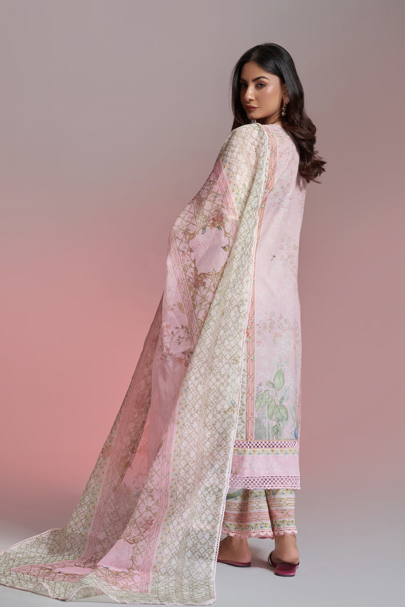 The Affordables By Mariam Malik Stitched 3 Piece Digital Printed Lawn Collection'2025-Floral Grace