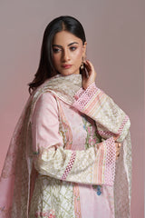 The Affordables By Mariam Malik Stitched 3 Piece Digital Printed Lawn Collection'2025-Floral Grace