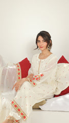 Chic Chiffon By Najia Zia Stitched 3 Piece Chiffon Collection'2025-ANARKALI