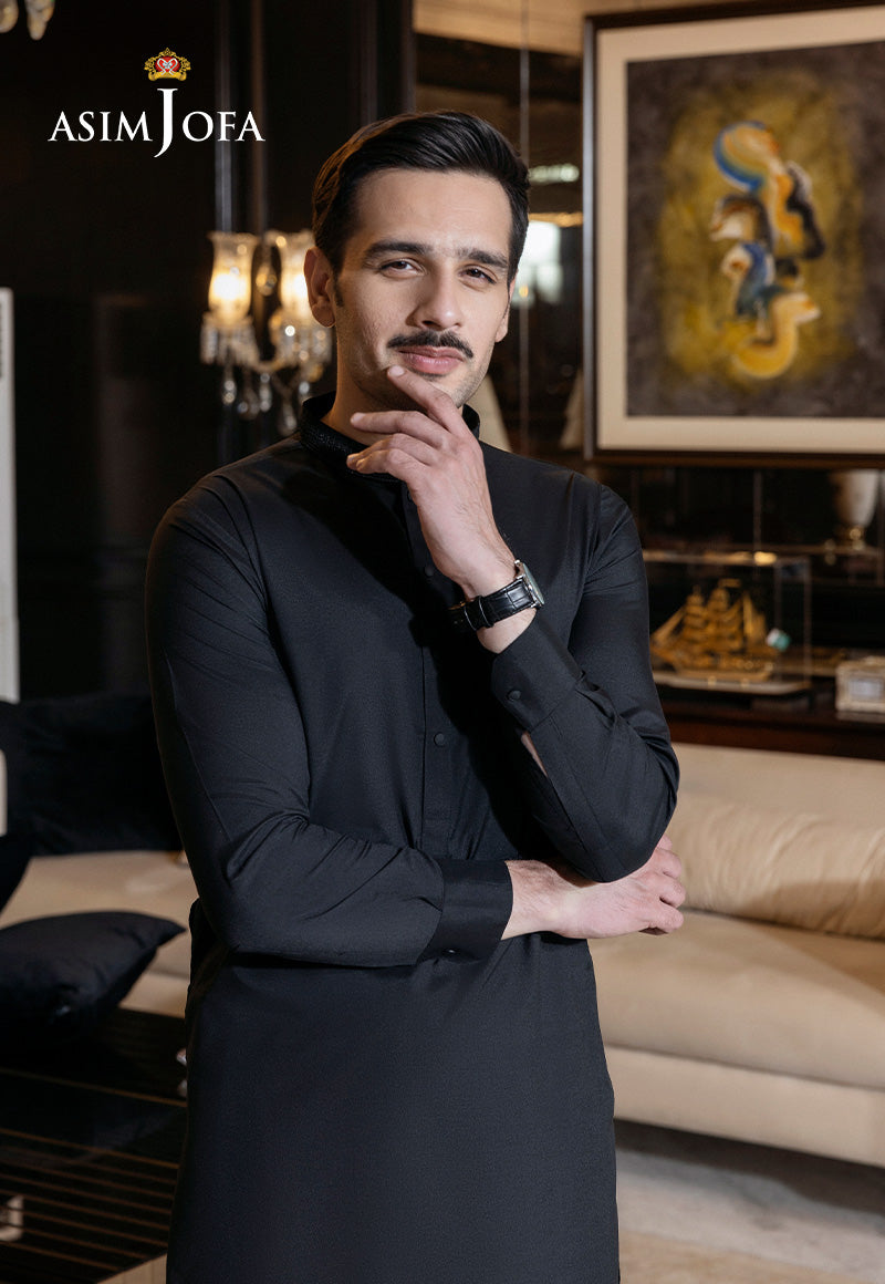 Asim Jofa  Ready To Wear Men Vol2 Ajmwp-03 Stitched Embroidered 2Pc