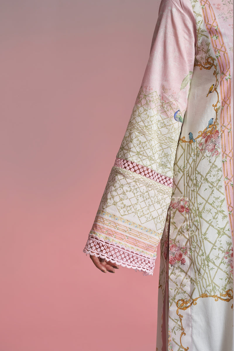 The Affordables By Mariam Malik Stitched 3 Piece Digital Printed Lawn Collection'2025-Floral Grace
