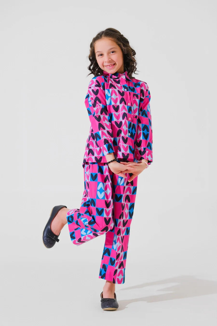 Dhaga Stitched 2 Piece Premium Cambric Kids Collection'2025-Carolina