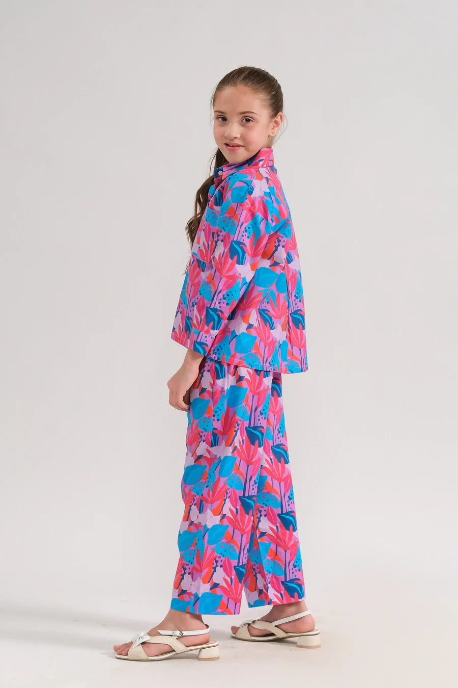 Dhaga Stitched 2 Piece Premium Cambric Kids Collection'2025-Capri