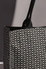 Fineur Canvas Tote Bag Premium Handle - Black