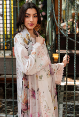 Eden Garden By Humdum Stitched 3 Piece Lawn Chapter 2 Collection'2025-D-01