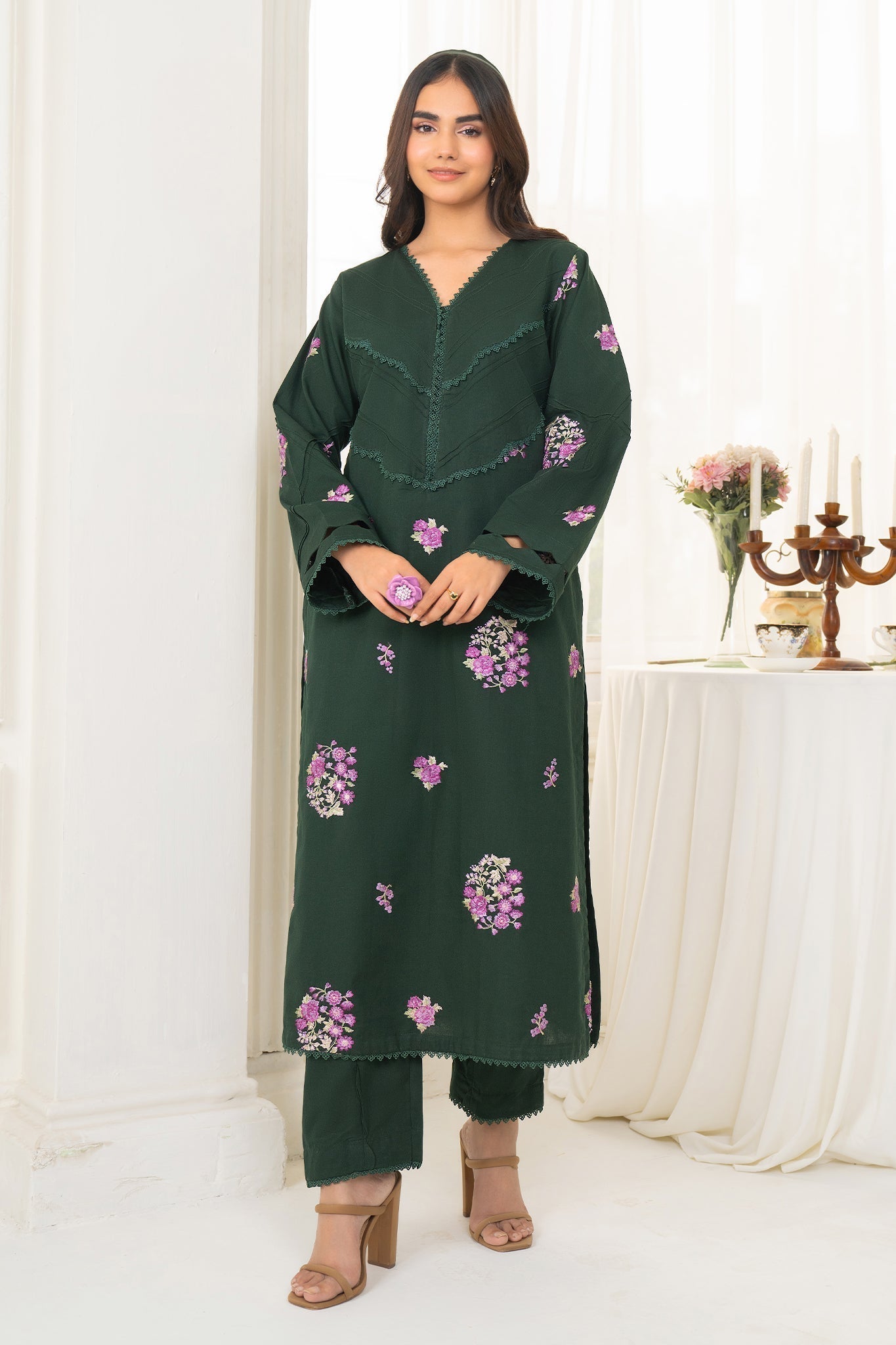 Winter Whisper by Panache Apparel Stitched Collection-Spruce