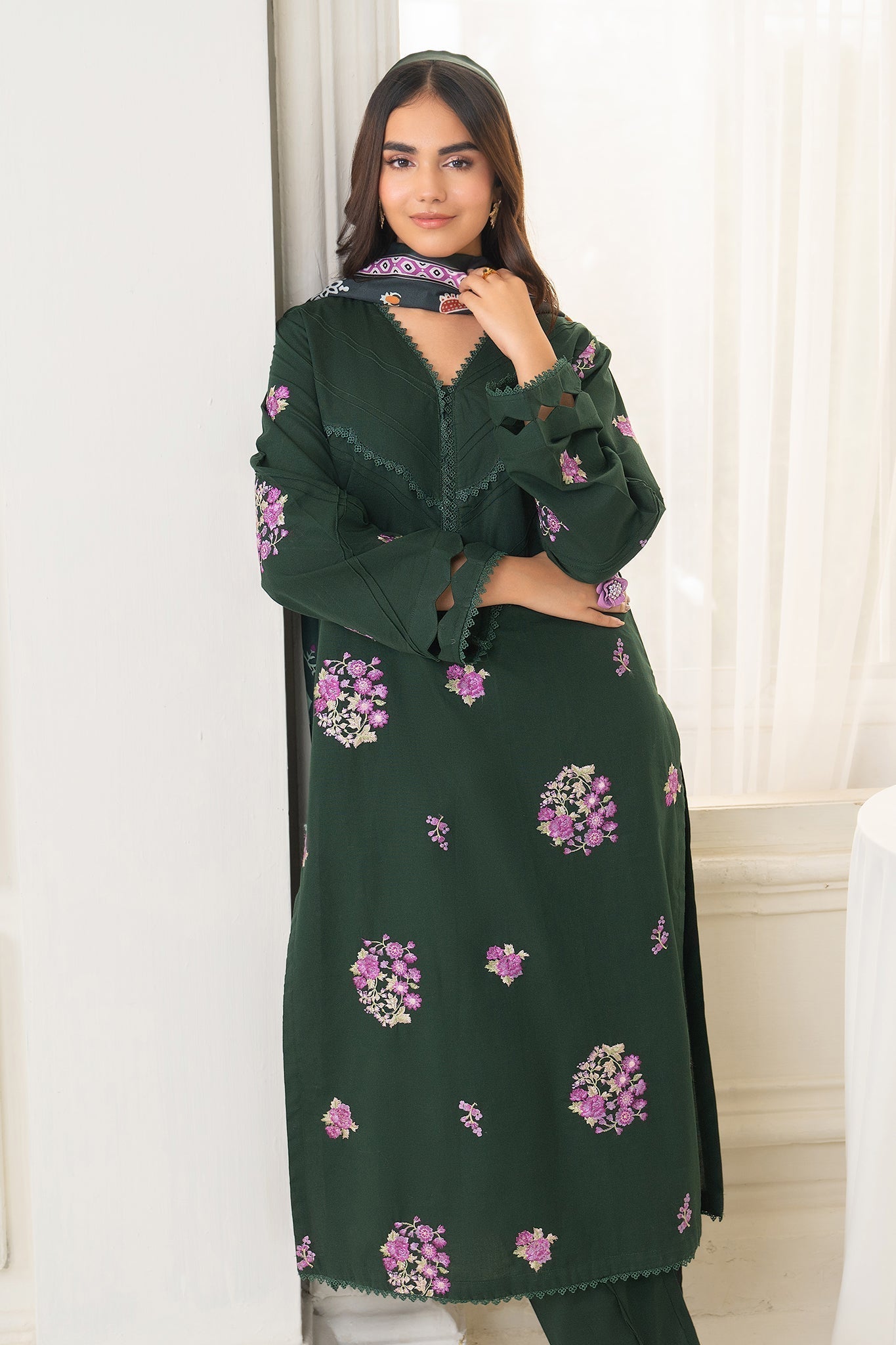 Winter Whisper by Panache Apparel Stitched Collection-Spruce