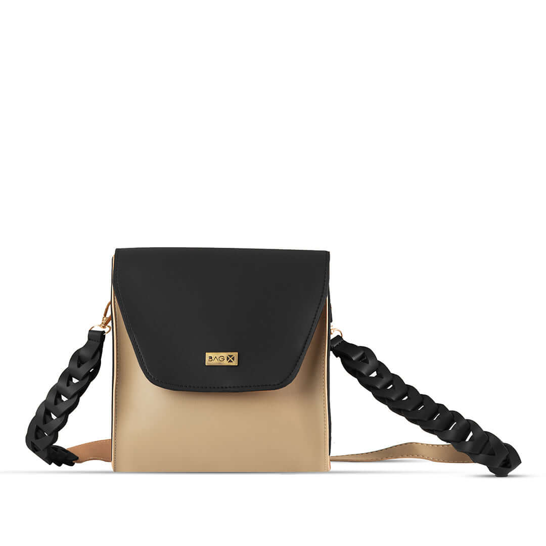 GLOW BEIGE/ BLACK - Bag X