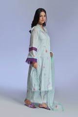 The Affordables By Mariam Malik Stitched 3 Piece Digital Printed Lawn Collection'2025-Icy Mint