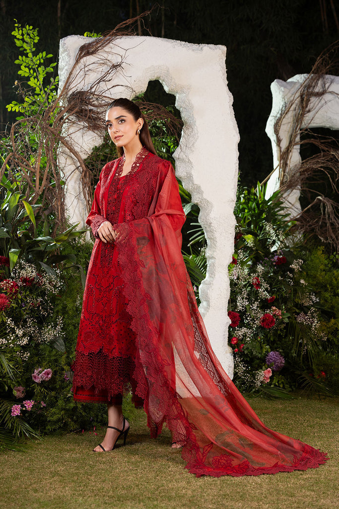Sobia Nazir Unstitched 3 Piece Luxury Lawn Collection-D-03-A