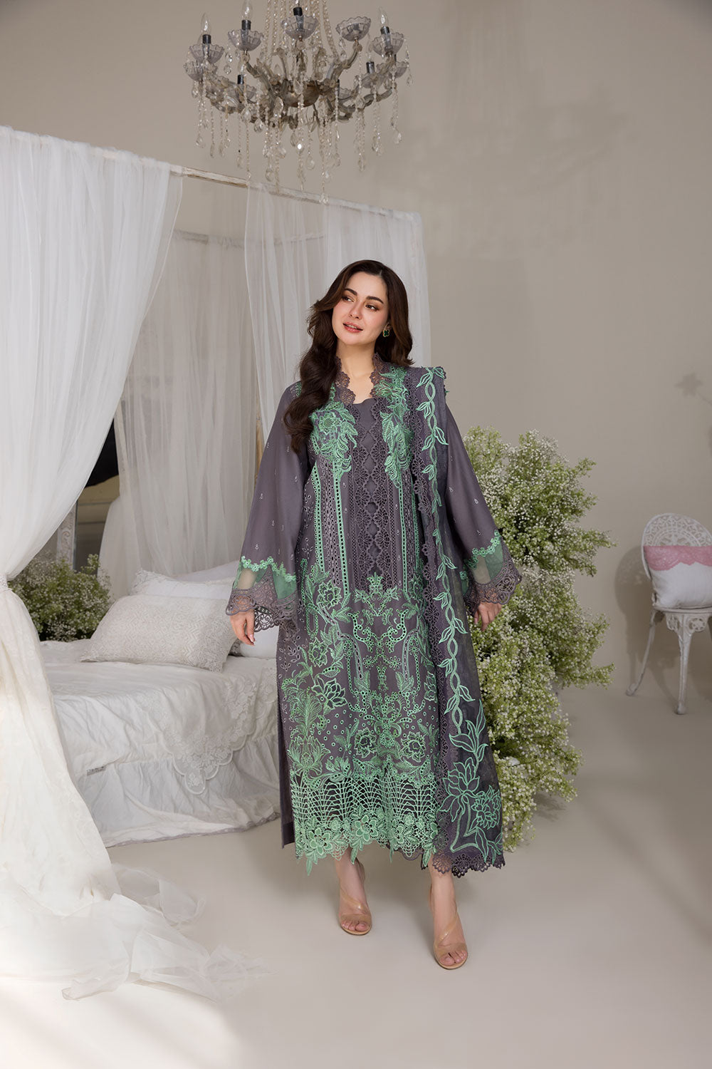 Sobia Nazir Unstitched 3 Piece Luxury Lawn Collection-D-03-B