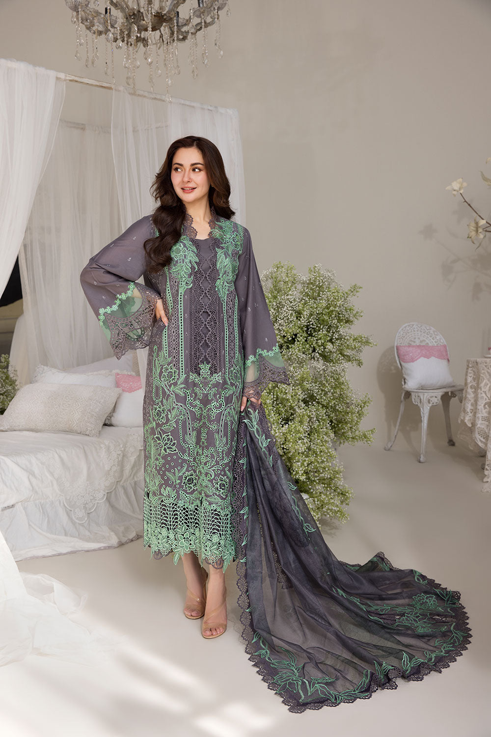 Sobia Nazir Unstitched 3 Piece Luxury Lawn Collection-D-03-B