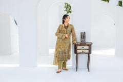 Dressline Launching New Un Stitched 3 Pcs Emb Laserkari Digital Printed Lawn Collection