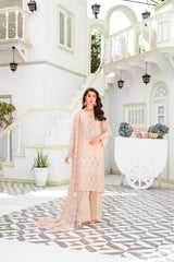 Dressline Launching New Un Stitched 3 Pcs Premium Dyed Lawn Fancy Full Chikankari With Sequence Emb Collection 2025