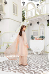 Dressline Launching New Un Stitched 3 Pcs Premium Dyed Lawn Fancy Full Chikankari With Sequence Emb Collection 2025