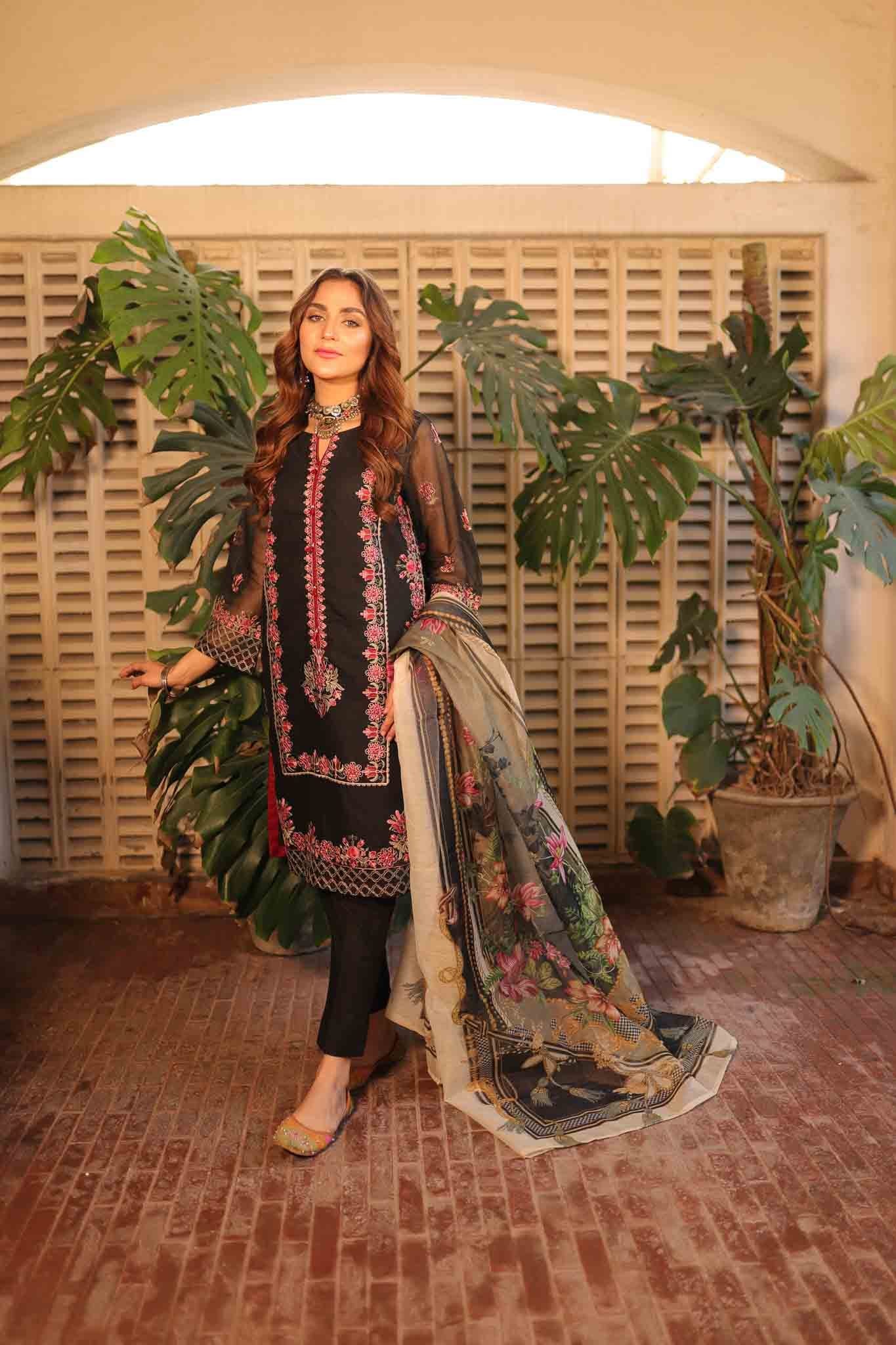 Panache Apparel Stitched Luxury Collection-Dark