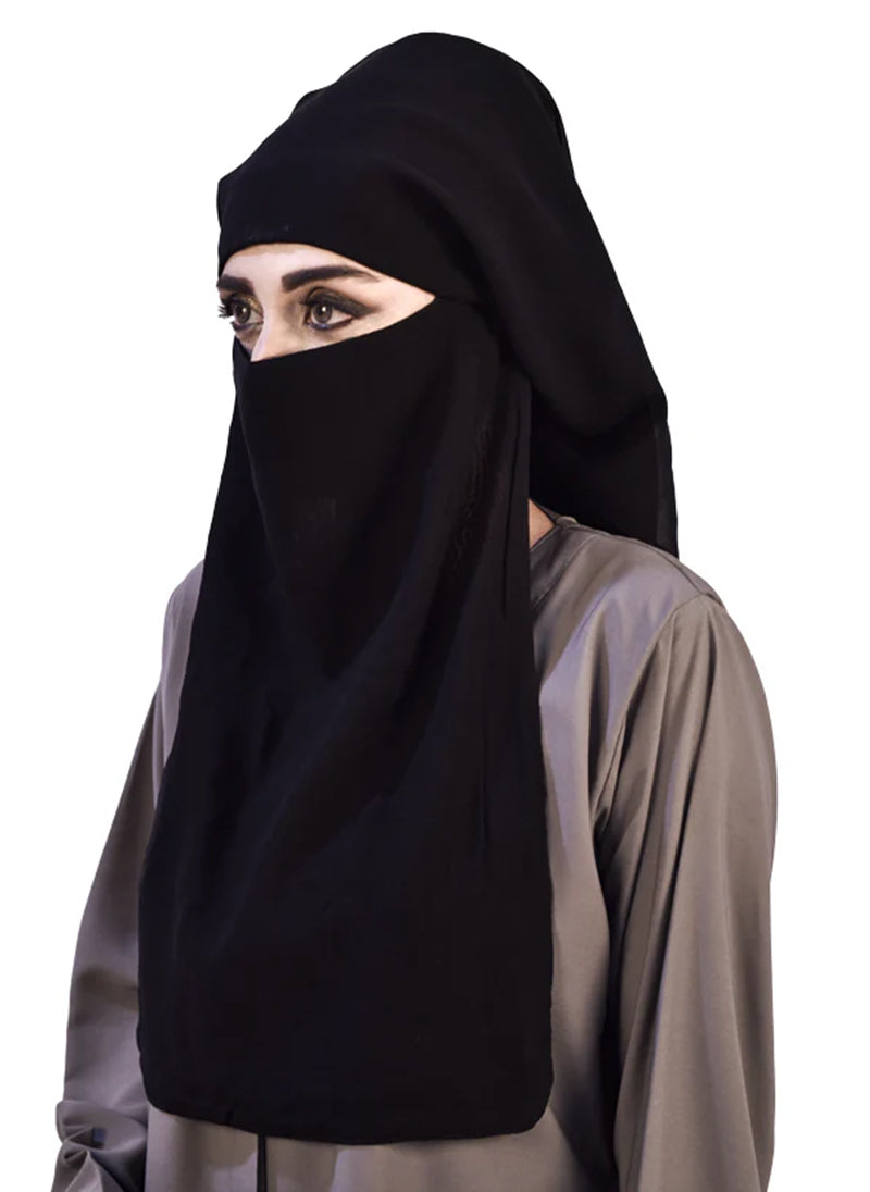 Hijab Ul Hareem Three Layer Face Cover (Naqab)