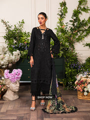 Pairi Daeza By Nine Needles Unstitched 3 Piece Luxury Lawn Collection'2025-Lustre-NL-04