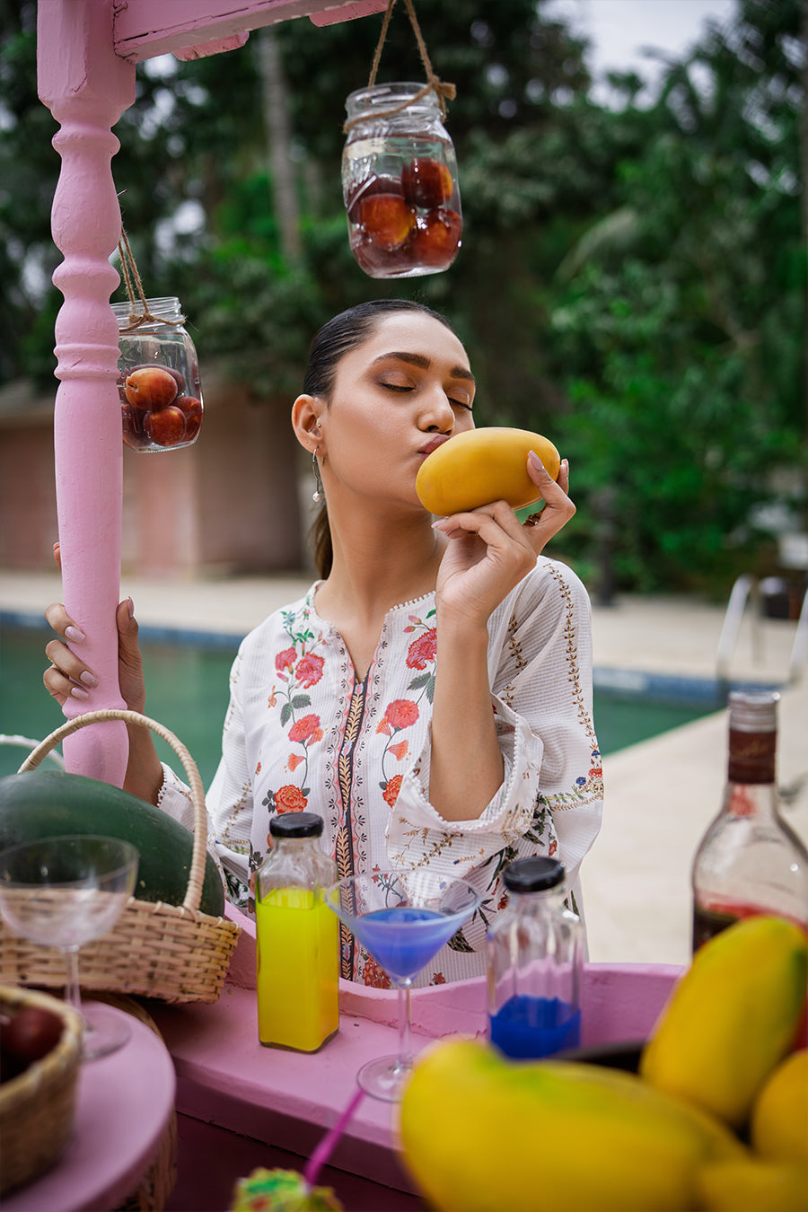Sip N Style by Opole Stitched 2 Piece Summer Collection'2025-Rose Mojito
