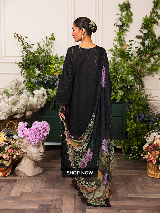 Pairi Daeza By Nine Needles Unstitched 3 Piece Luxury Lawn Collection'2025-Lustre-NL-04