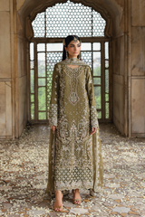 Romansiyyah By Emaan Adeel Unstitched 3 Piece Luxury Formals Collection'2025-Olivea