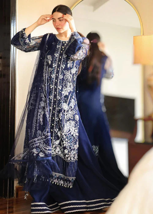 Meeral Stitched 3 Piece Luxury Formals Pret Collection'2025-Meeral - Meena - Meeral Luxe