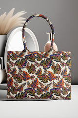 Fineur Canvas Tote Bags Golden Leaf