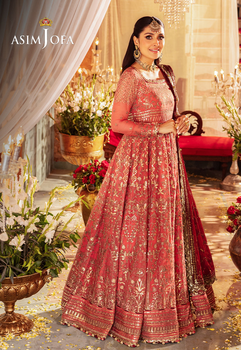 Asim Jofa Jaan-e-Jahan Ajjj-07 Embroidered Chiffon 3 Pcs