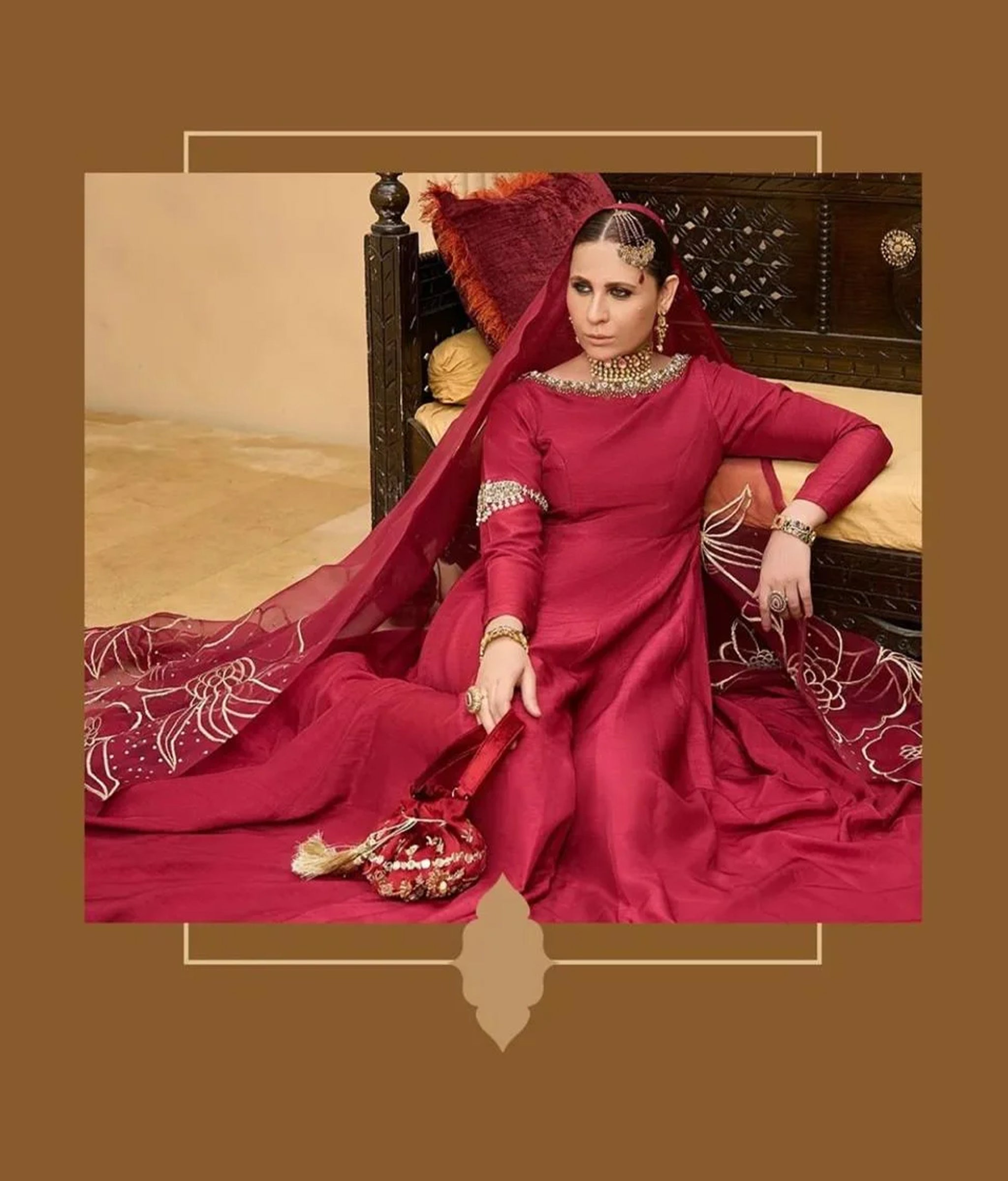 Luna By Mariam Malik Stitched 2 Piece Luxe Silk Pret Collection'2025-Luna- Luxury Pret' - 20