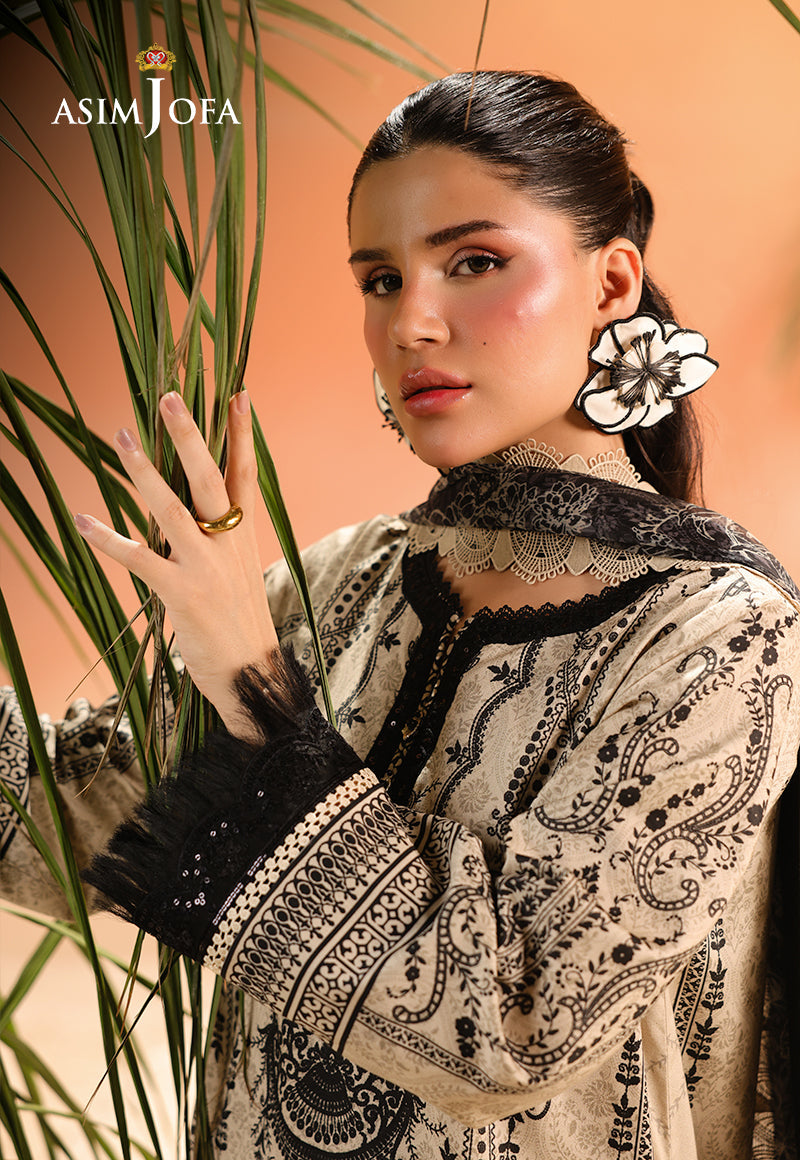 Rhapsody By Asim Jofa Unstitched 2 Piece Summer Collection'2025 Ajubu-18